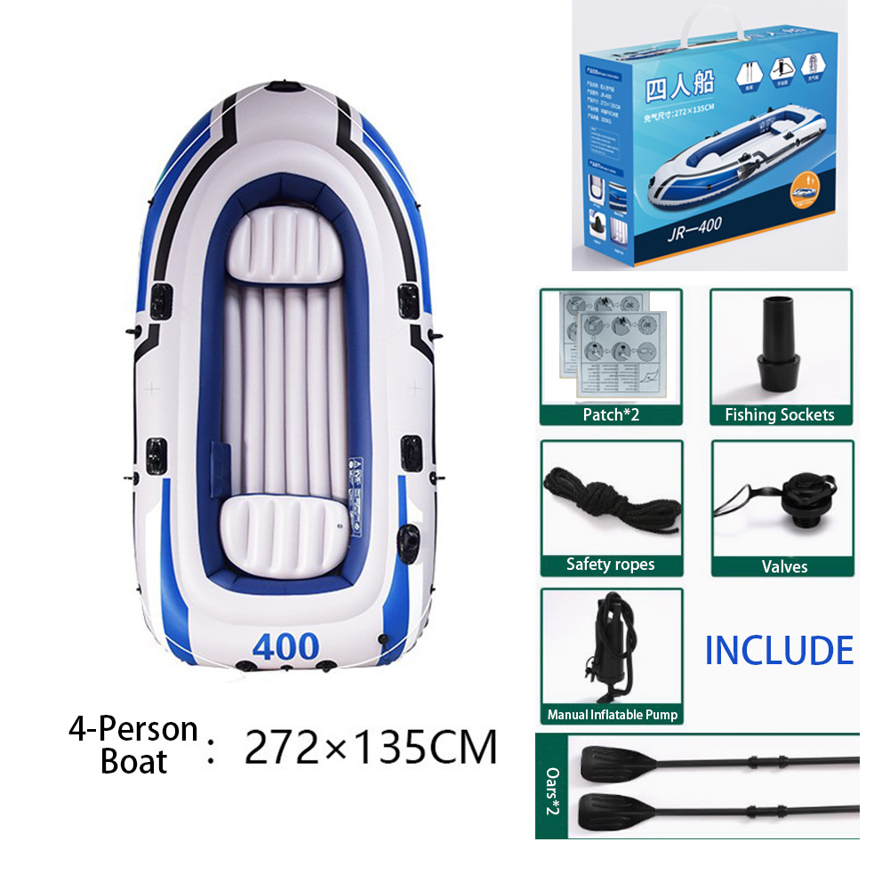 Inflatable Kayak/Backpack Boat/Air Mat/Fishing Boat