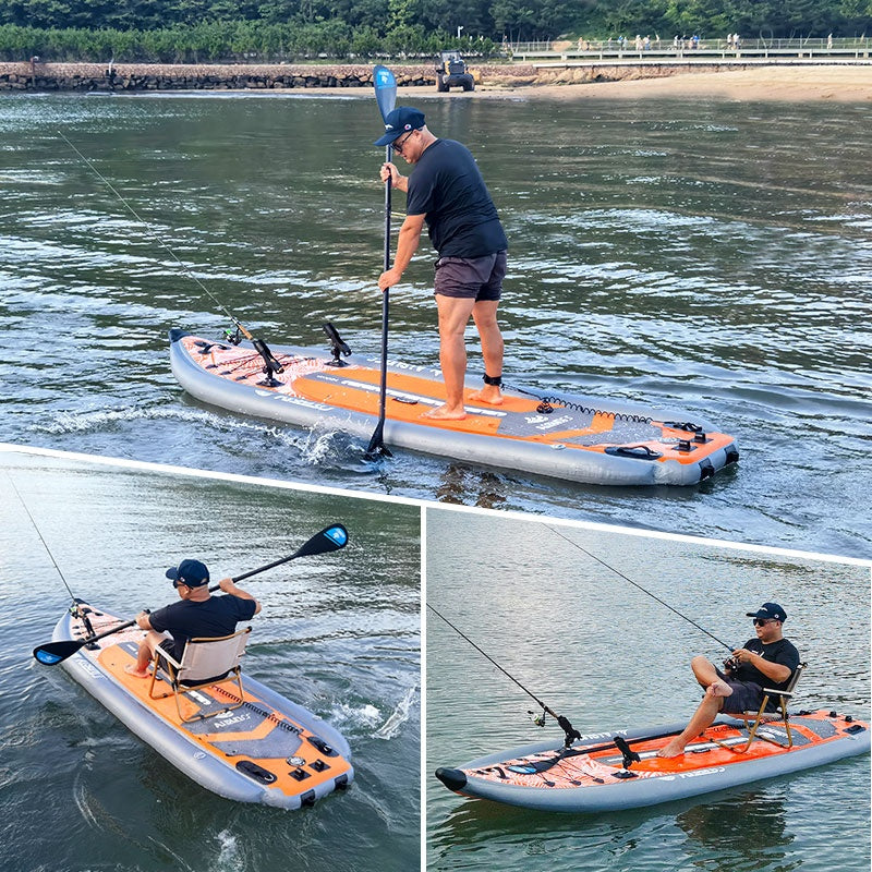 Inflatable Fishing Lure SUP - Portable Angler Board