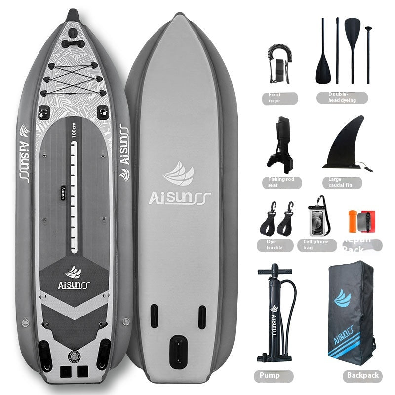 Inflatable Fishing Lure SUP - Portable Angler Board