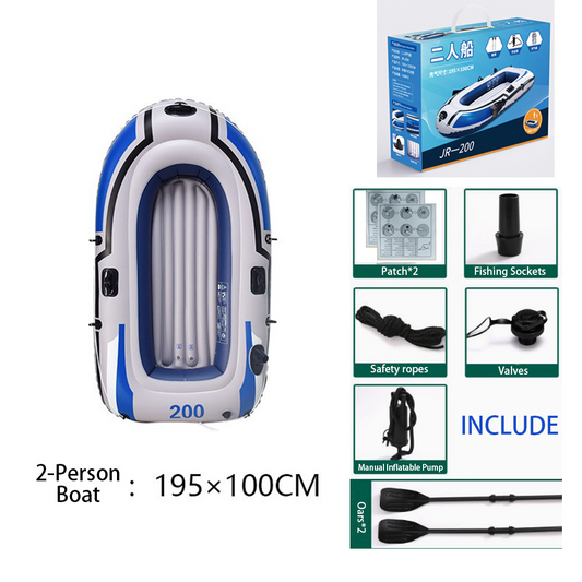 Inflatable Kayak/Backpack Boat/Air Mat/Fishing Boat