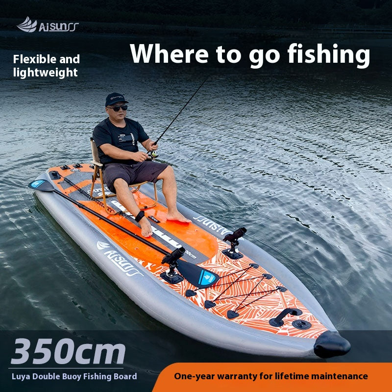 Inflatable Fishing Lure SUP - Portable Angler Board