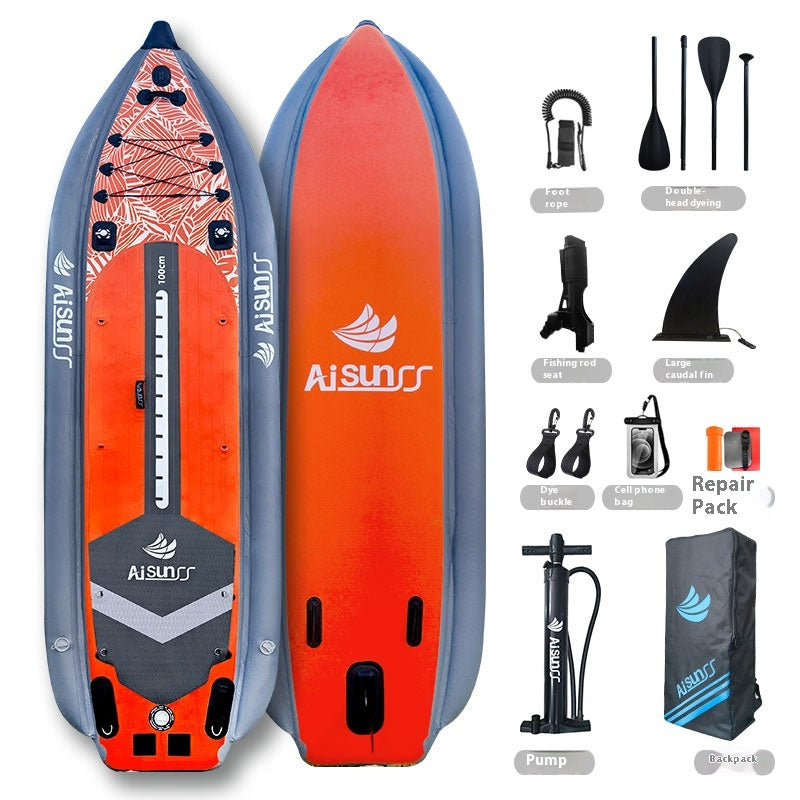 Inflatable Fishing Lure SUP - Portable Angler Board